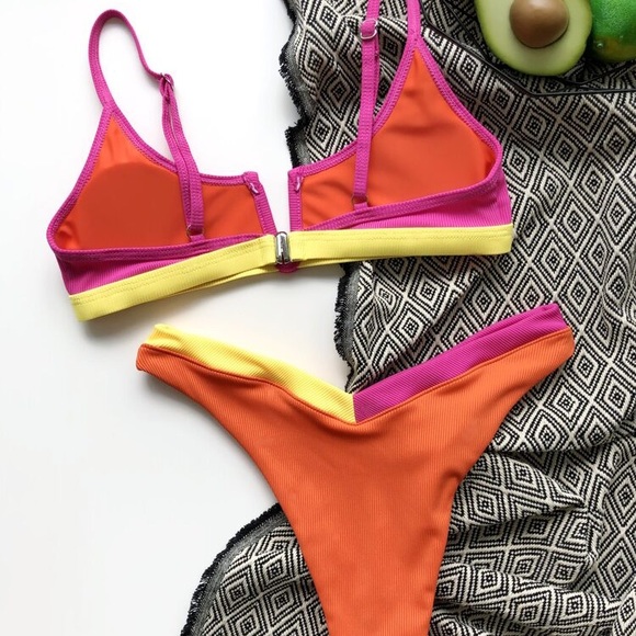 bathing suit top and bottom shein - Picture 2 of 3